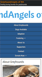 Mobile Screenshot of greyhoundangels.com